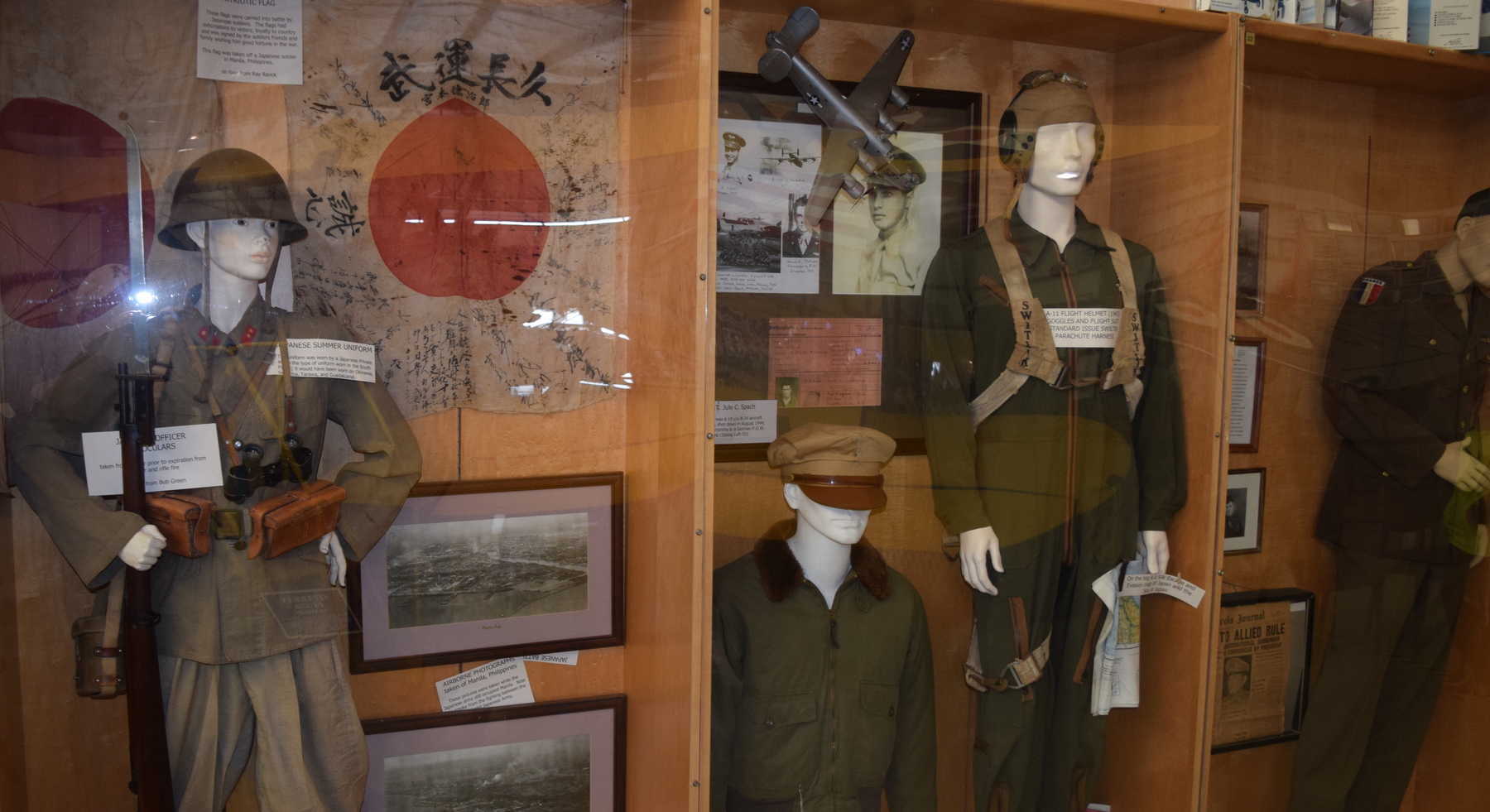 WWII Memorabilia (Photo by Richard Schoenberger)